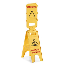 TTS Wet Floor Sign Tris - 5pcs