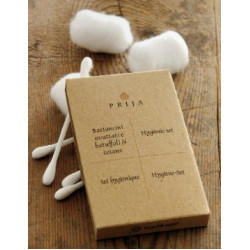 GFL Prija 4 Cotton Buds and 3 Cotton Balls - 1000pcs