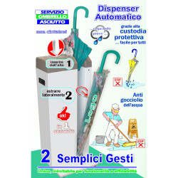Dispenser Buste Salvagoccia Ombrelli Pluvio