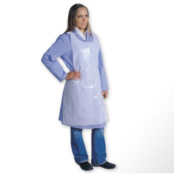 Single-use White Apron Medical HACCP Cleaning Use - 1000pcs