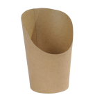 Contenitori porta patatine coni a bicchieri per fritti Avana Chips  - 50 pezzi /conf