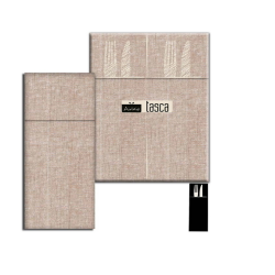 Napkin With Cutlery Pocket 40x32 Airlaid Packservice Plus Jute Cappuccino 1200 Pieces