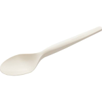 Disposable reinforced spoon bio-degradable in CPLA 16.5 cm 90 ° - 50pz