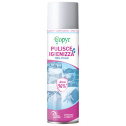 PLURISAN SANITIZING AEROSOL 500 ML SPRAY ALCOHOL 96% DEODORANT COPYR