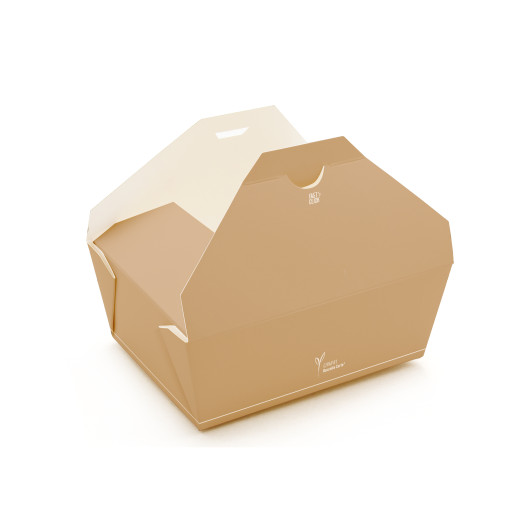 50 Vaschette box take away 1000 ml asporto per fritti carta kraft biodegradabili e compostabili 50 Vaschette box take away 1000 ml asporto per fritti carta kraft biodegradabili e compostabili