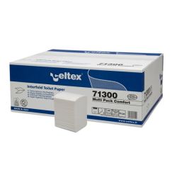 Carta igienica interfogliata Celtex - 36 confezioni da 250pz