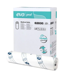 CELTEX comfort ECOLOGICAL 2-ply medical sheets, in recycled paper h60 - BOX OF 6 ROLLS