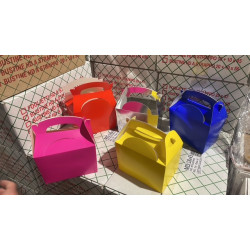 50 BOX HAPPY MEAL BOX FOR CHILDREN'S PARTY
