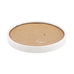 COPERCHIO IN CARTA PER CIBI CALDI 1000 /1300 ML  - 50 PEZZI