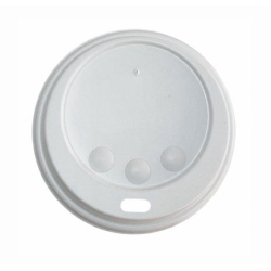 100 r-pet lids for 80 ml coffee cups
