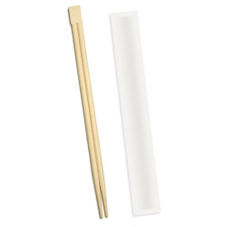 100 individually wrapped eco biodegradable wooden Chinese chopsticks
