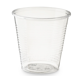 Bicchieri di plastica trasparenti 100cc - 48 confezioni da 100 pz