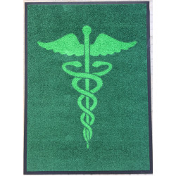 Professional Carpet Mat Pharmacy Logo